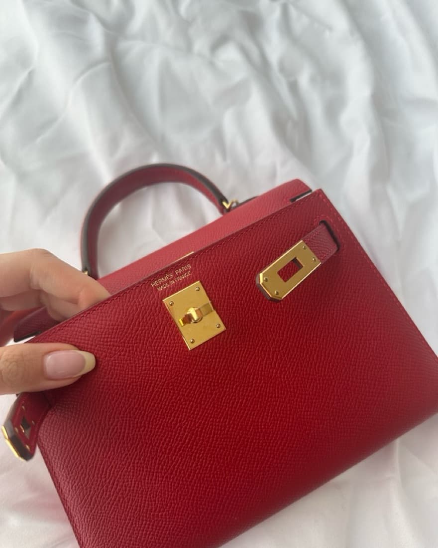 hermes mini kelly red - Image 2