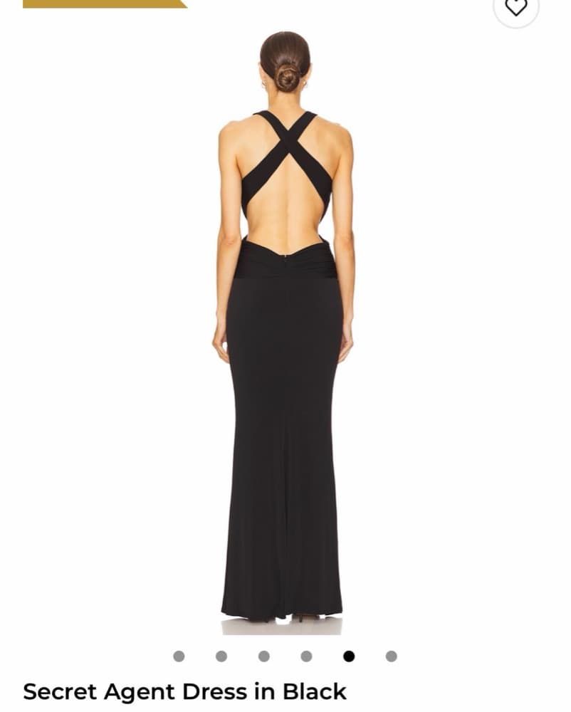 Katie May Secret Agent Dress - Black - Image 3