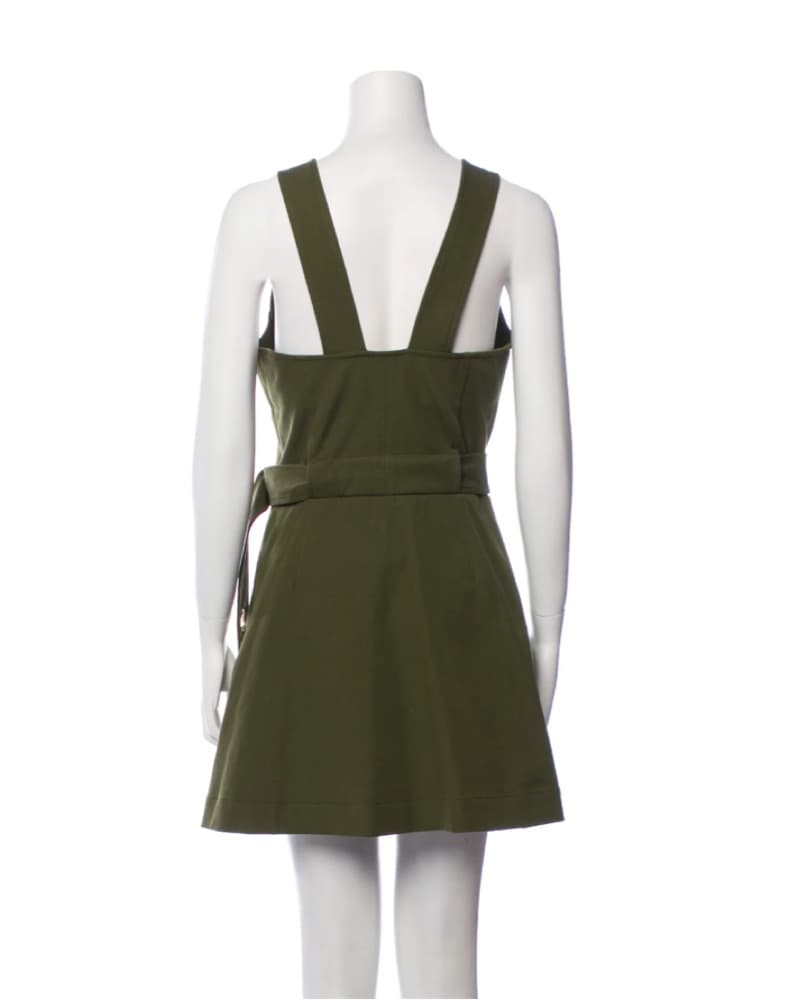 Derek Lam Olive Green Utility Dress  - Image 2