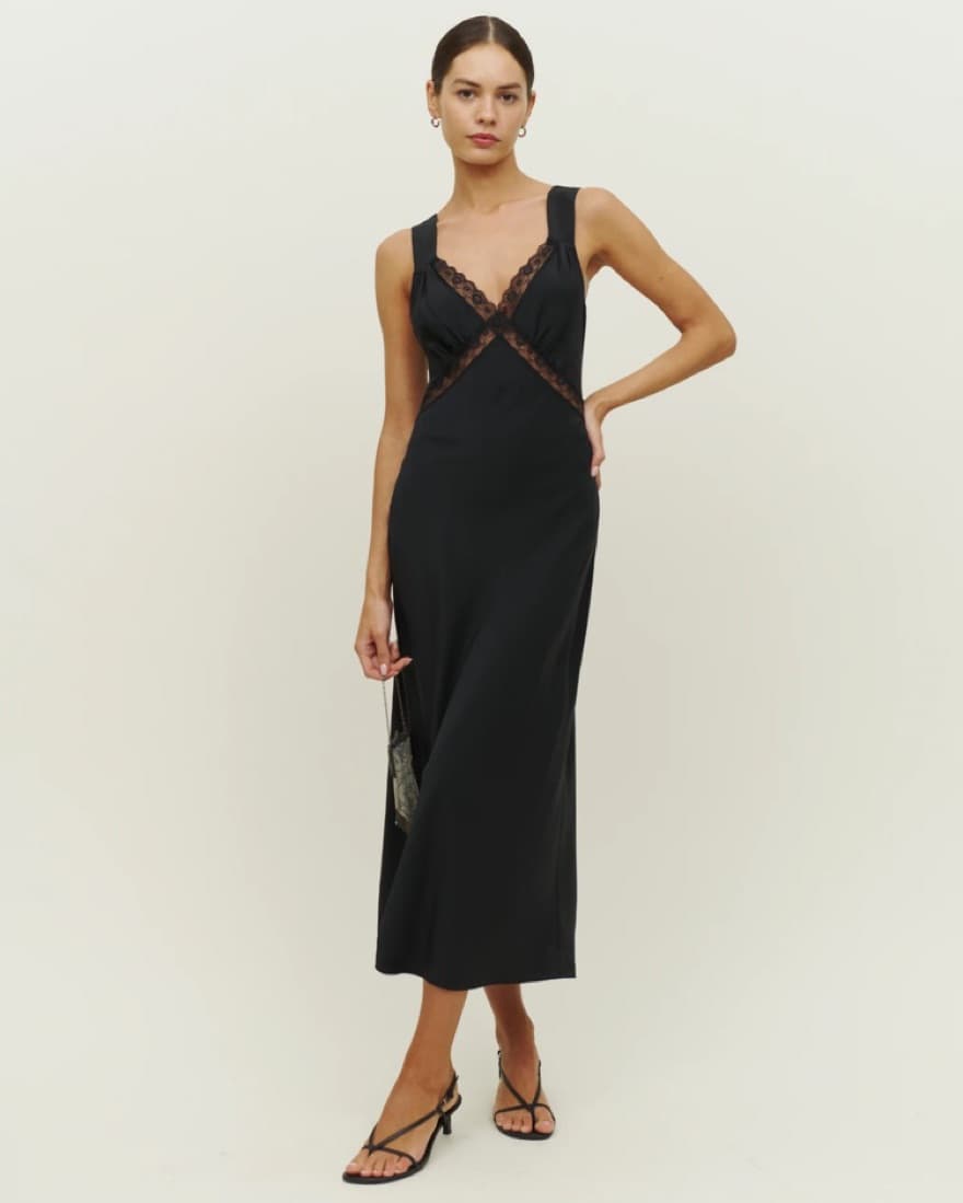 Black Reformation Dress - Image 1