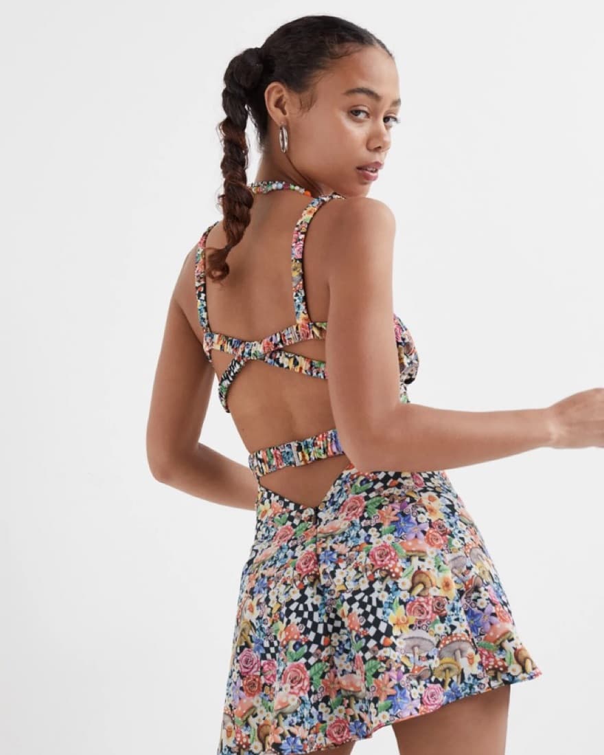 For Love & Lemons June Mini Dress - Image 1