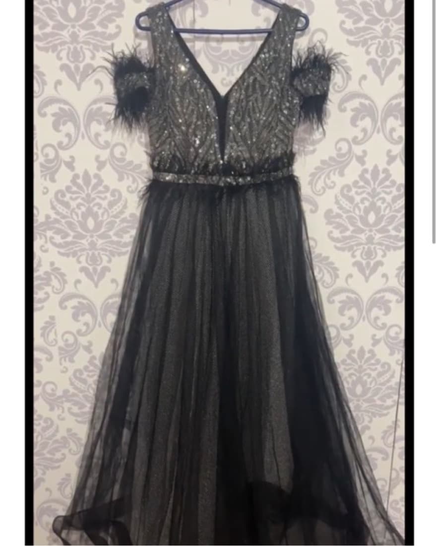 Black Maxi evening Dress - Image 4