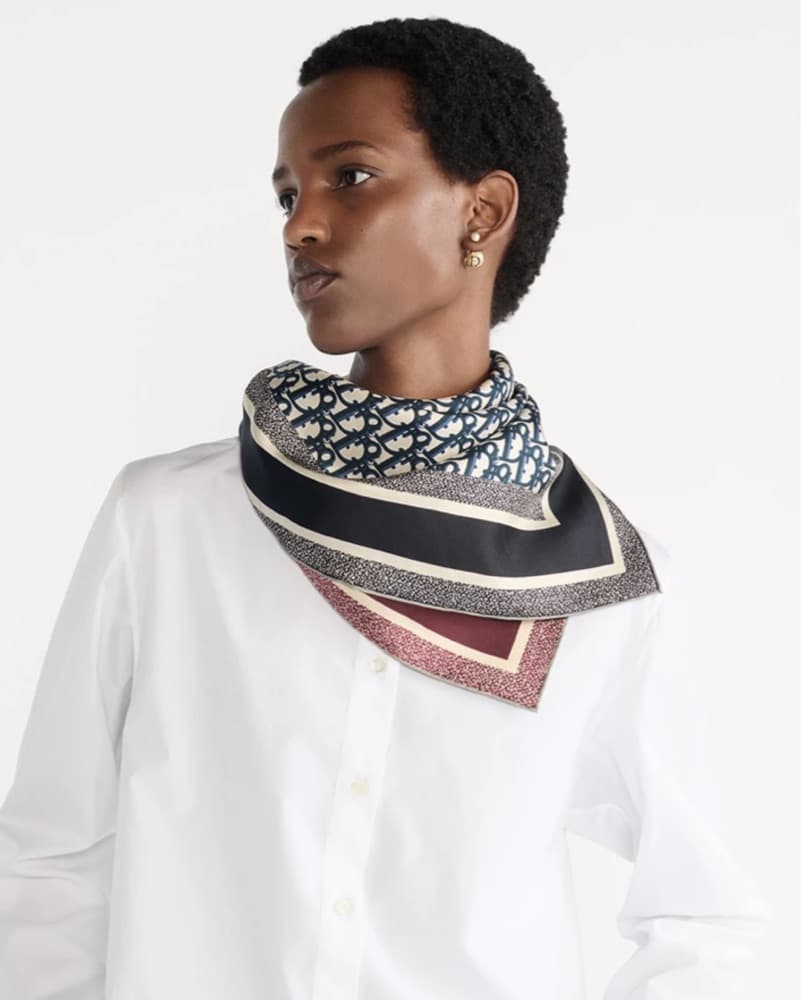 Dior Silk Scarf - Image 2