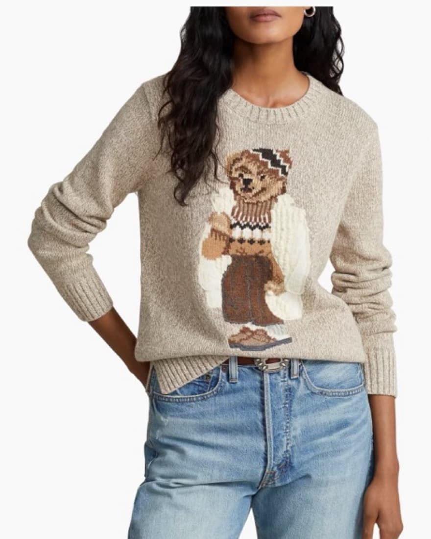 Ralph Lauren Bear Sweater - Image 1
