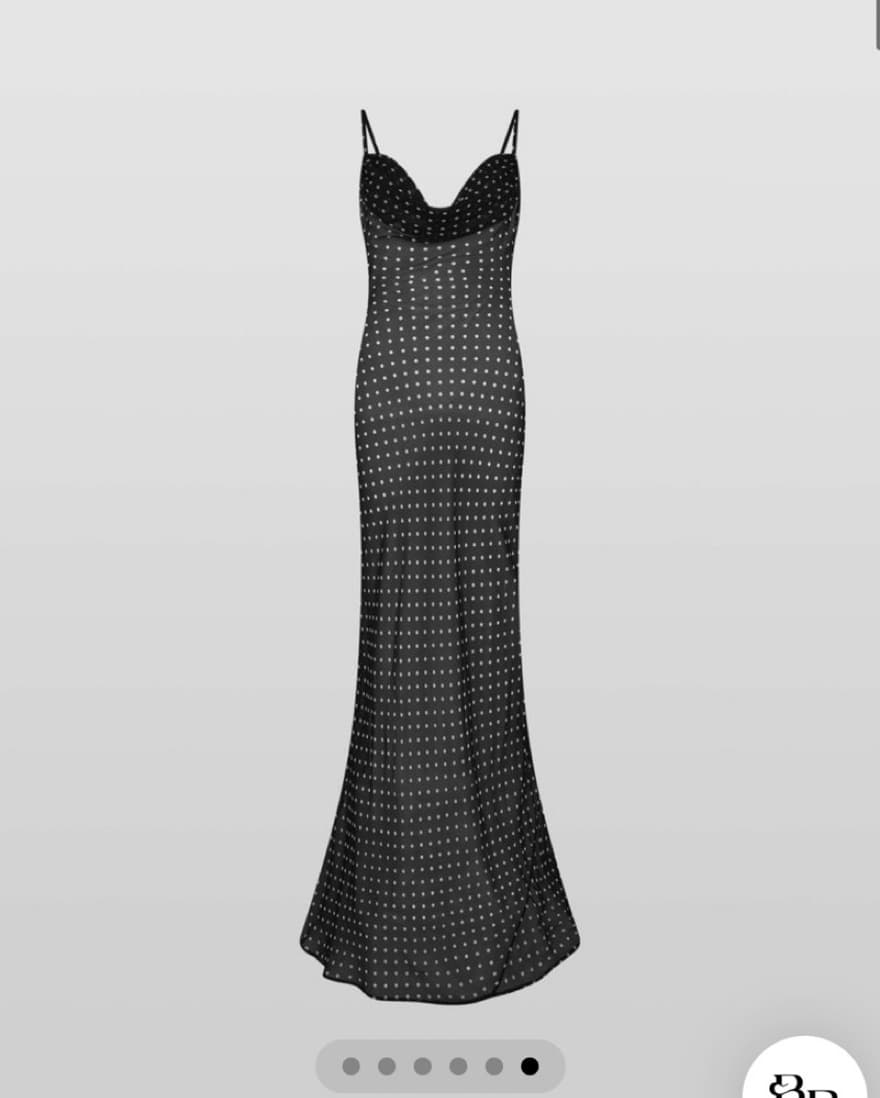 Chic Polka Dot Maxi Dress - Rat & Boa  - Image 2