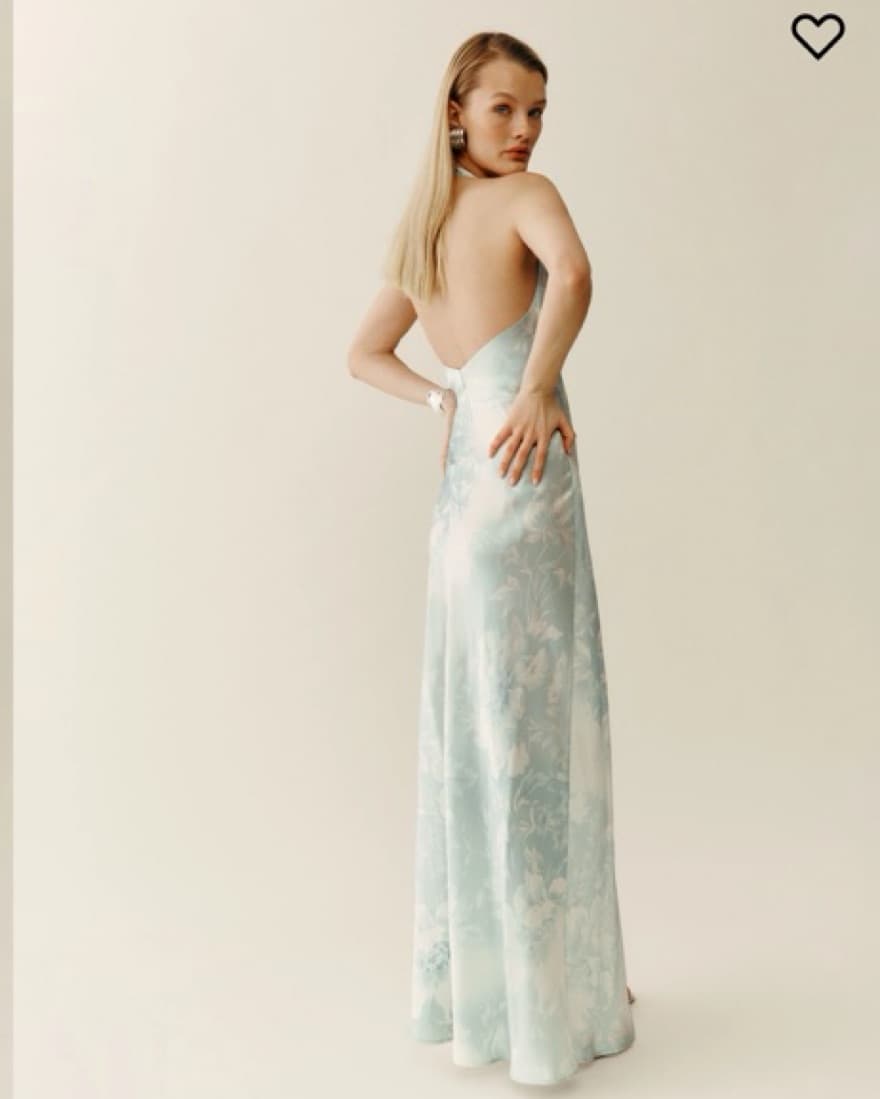 Reformation Daniela silk Dress - Image 2