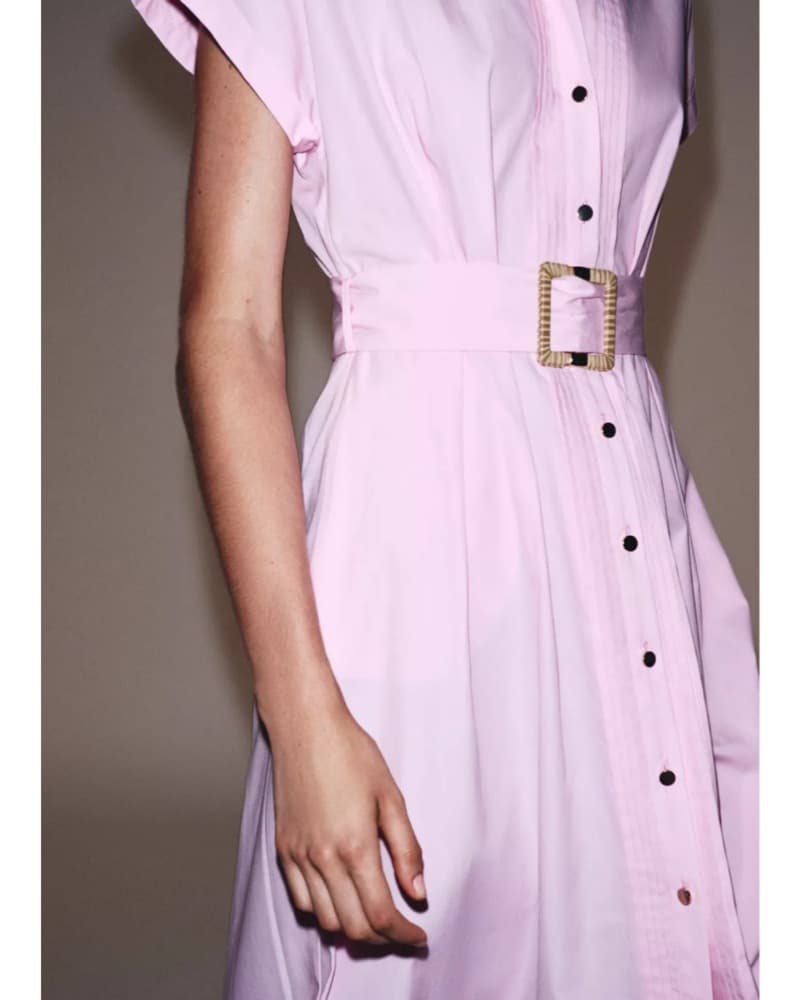 Baby Pink Short Sleeve Dress - Image 3