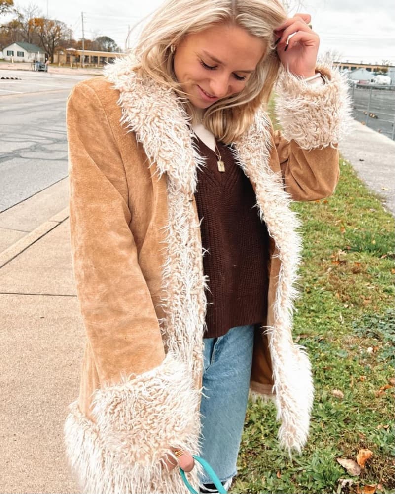 vintage penny lane coat - Image 1