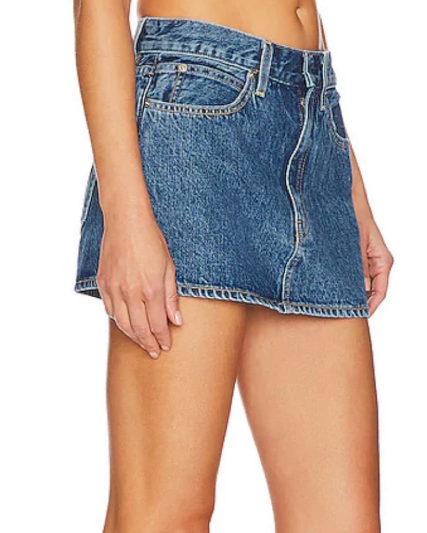 SLVRLAKE Denim Mini Skirt - Image 2