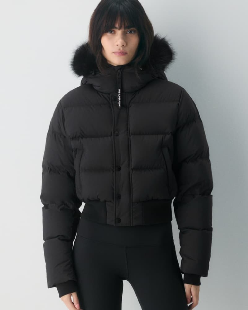 Artizia Black Superpuff With Fur - Image 5