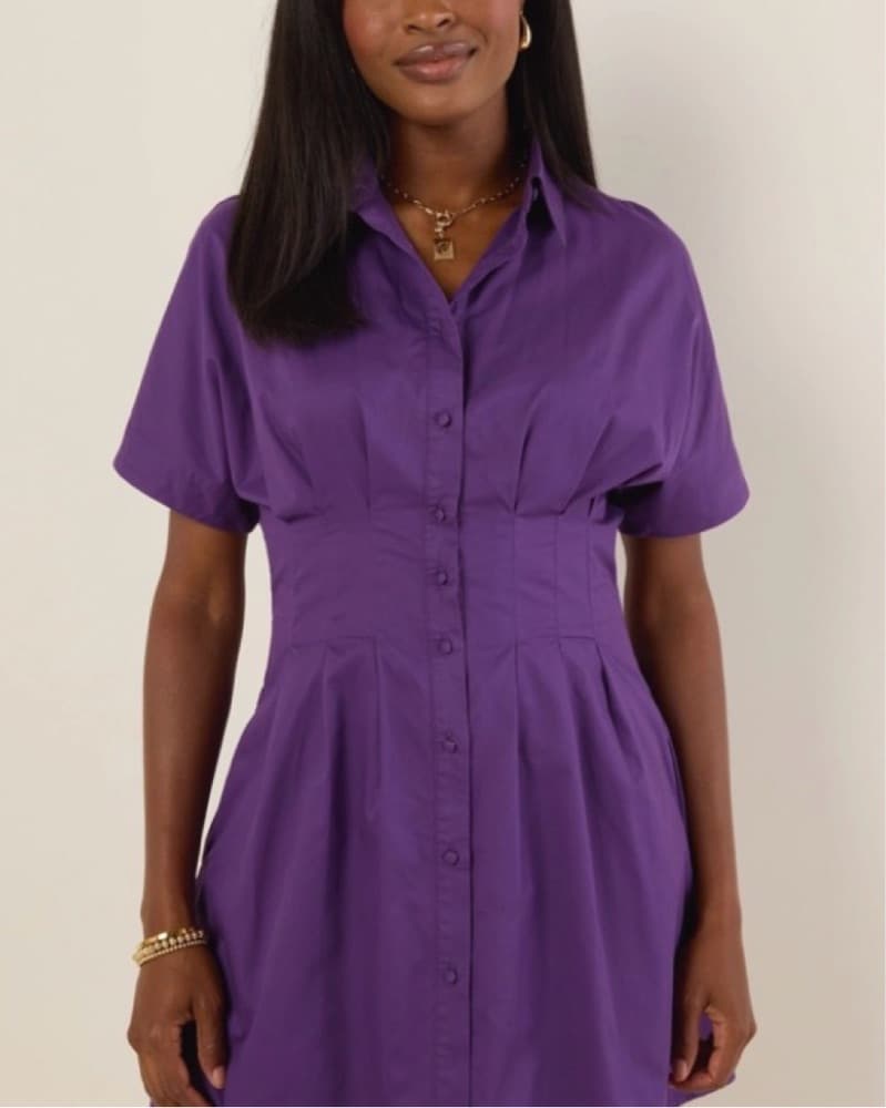 Vibrant Purple Mia Dress - Image 1