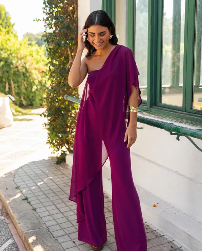 Plum Multi Way Jumpsuit  - Image 4
