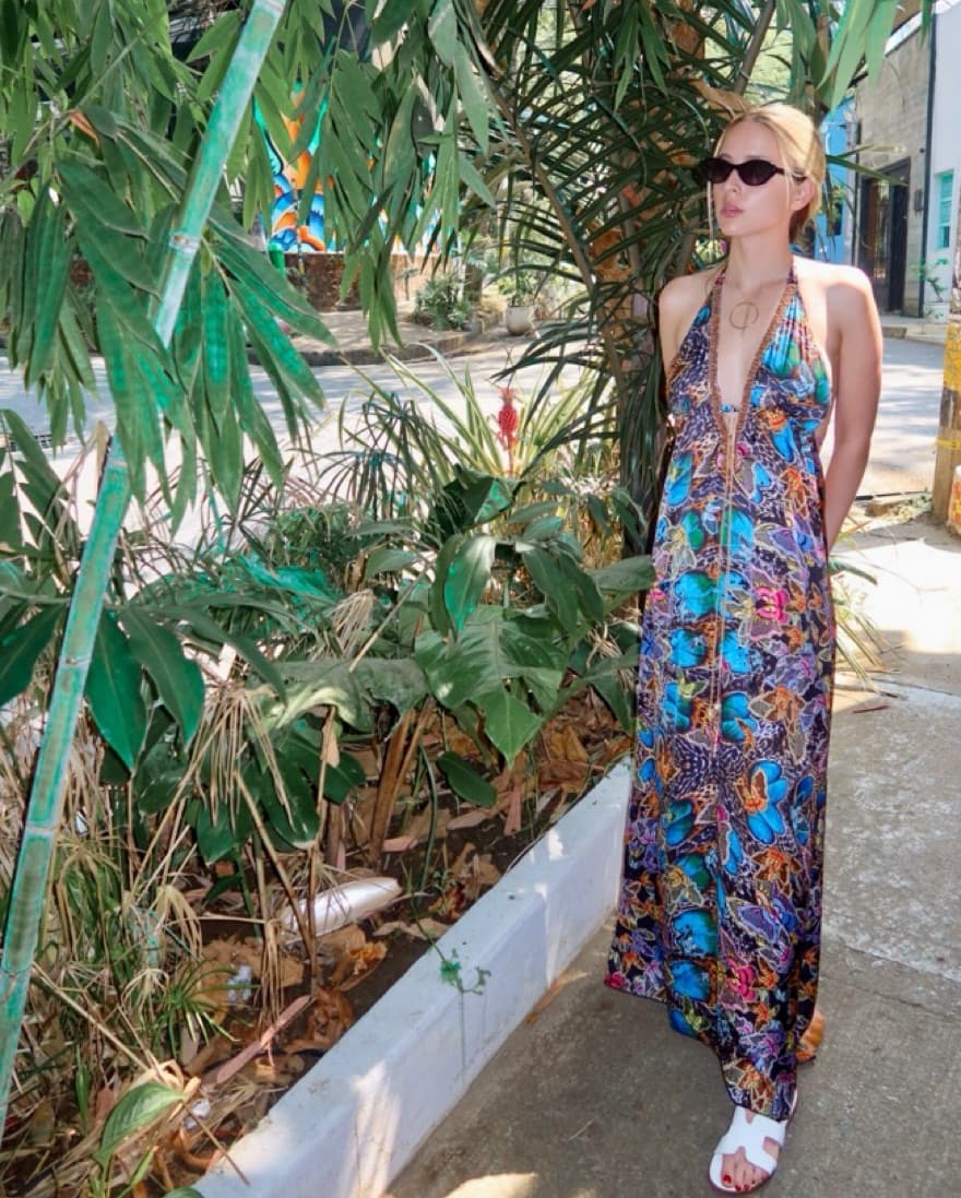 One of a Kind Maxi Sun Dress - Image 1