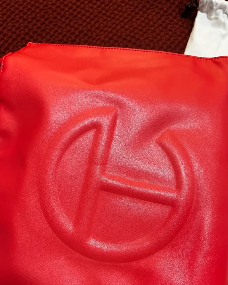 Telfar Medium Red Shopping Tote  - Image 4