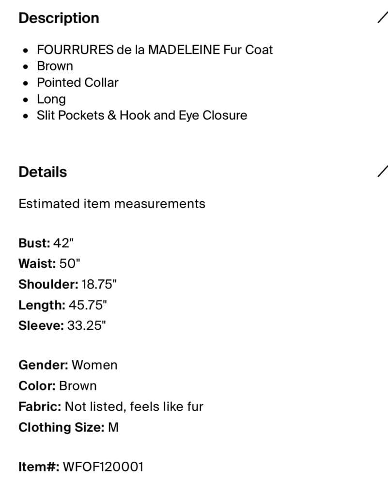 Long Fur Coat - Image 4