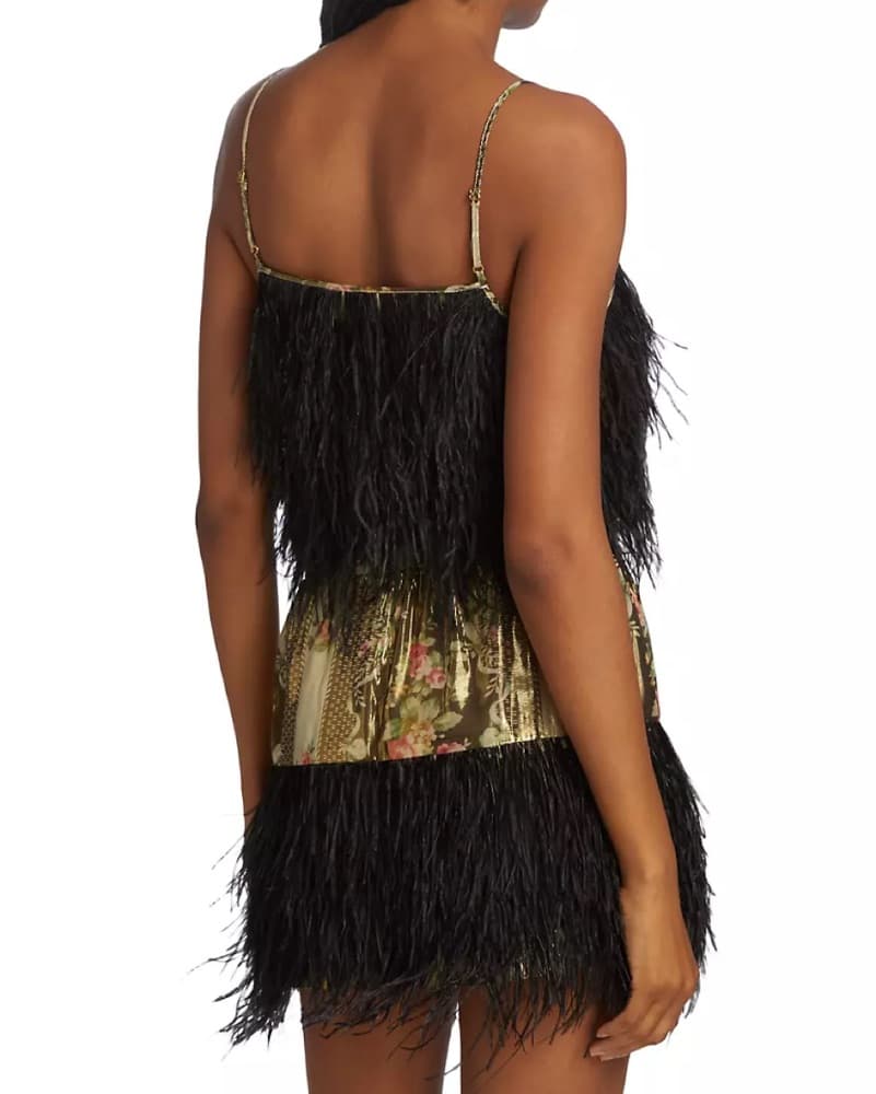 LoveShackFancy Risha Feather Mini  - Image 2