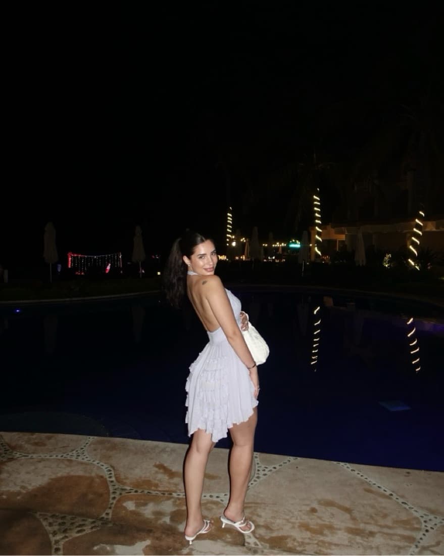 Free People Elegant Ruffled Lace Dress - Image 1