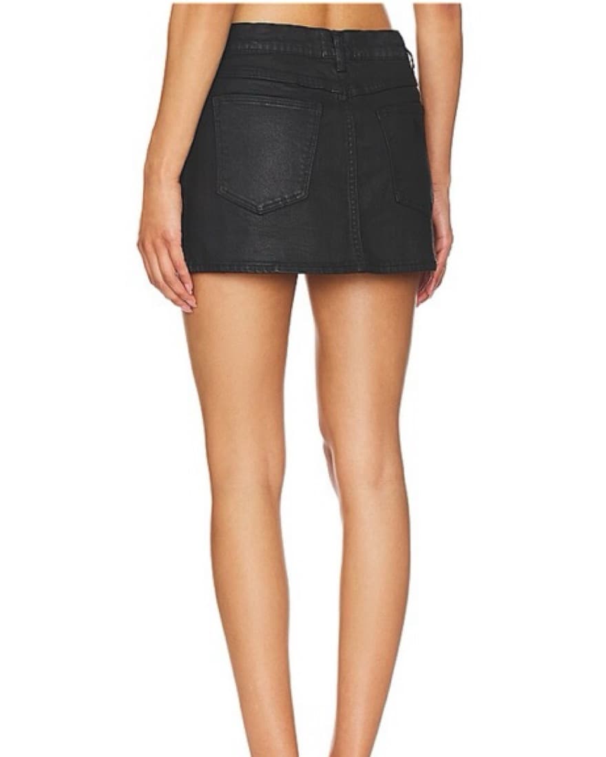 Abrand Black Mini Skirt  - Image 3