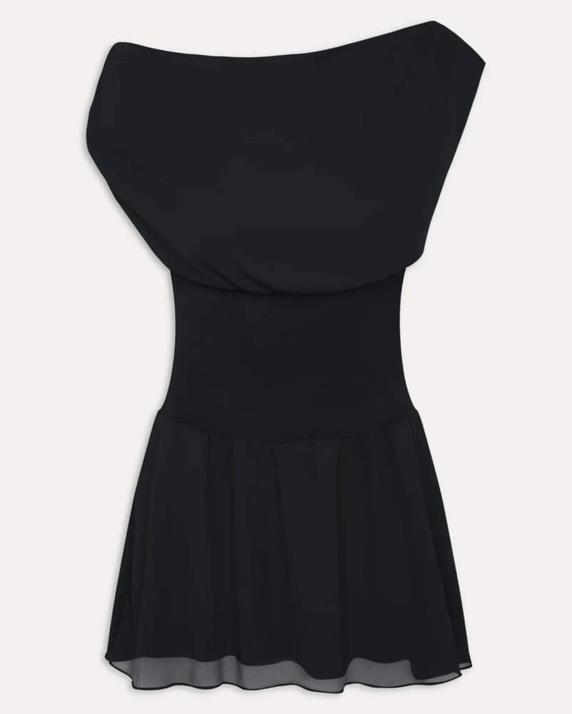 Frankies Bikinis Off-Shoulder Black Dres - Image 2