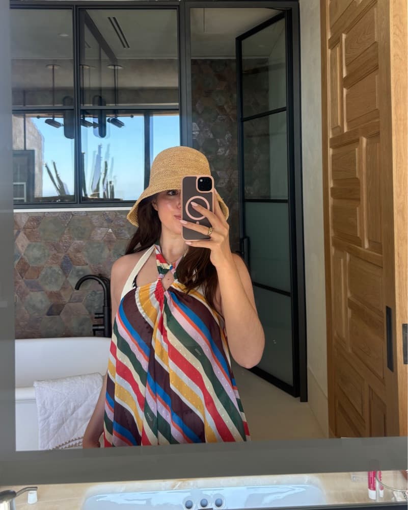 Ganni Rainbow Beach Coverup Halter  - Image 3