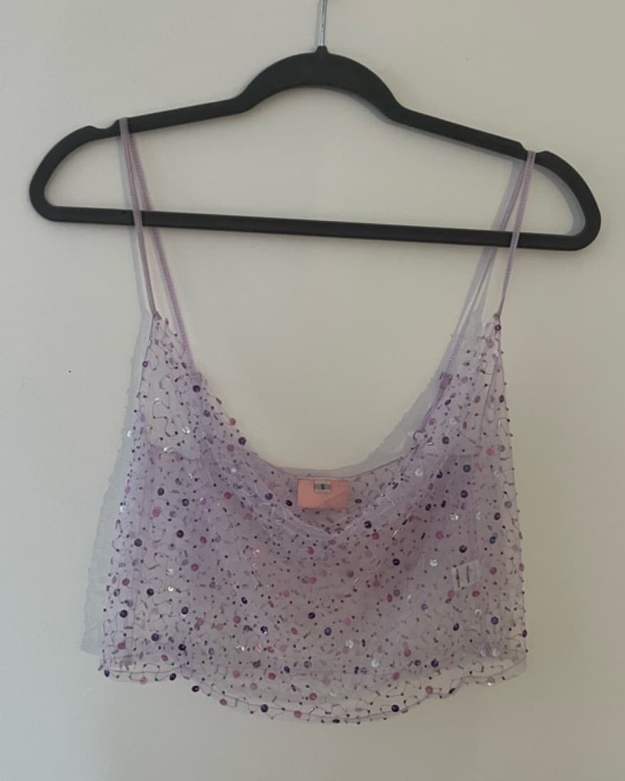 Dyspnea Ms Slinky Cami in Purple - Image 4