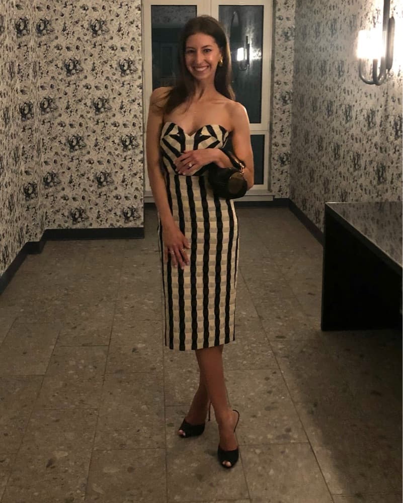 Victoria Beckham Black & White Sheath  - Image 3