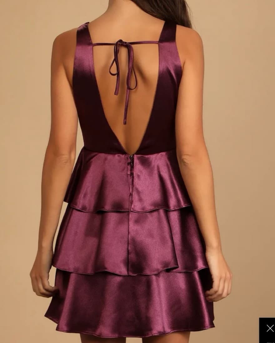 Lulu’s Purple Ruffle Dress - Image 2