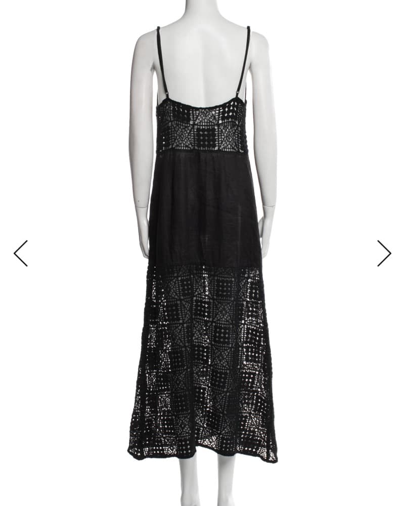 SIR The Label Crochet Maxi Dress - Image 2