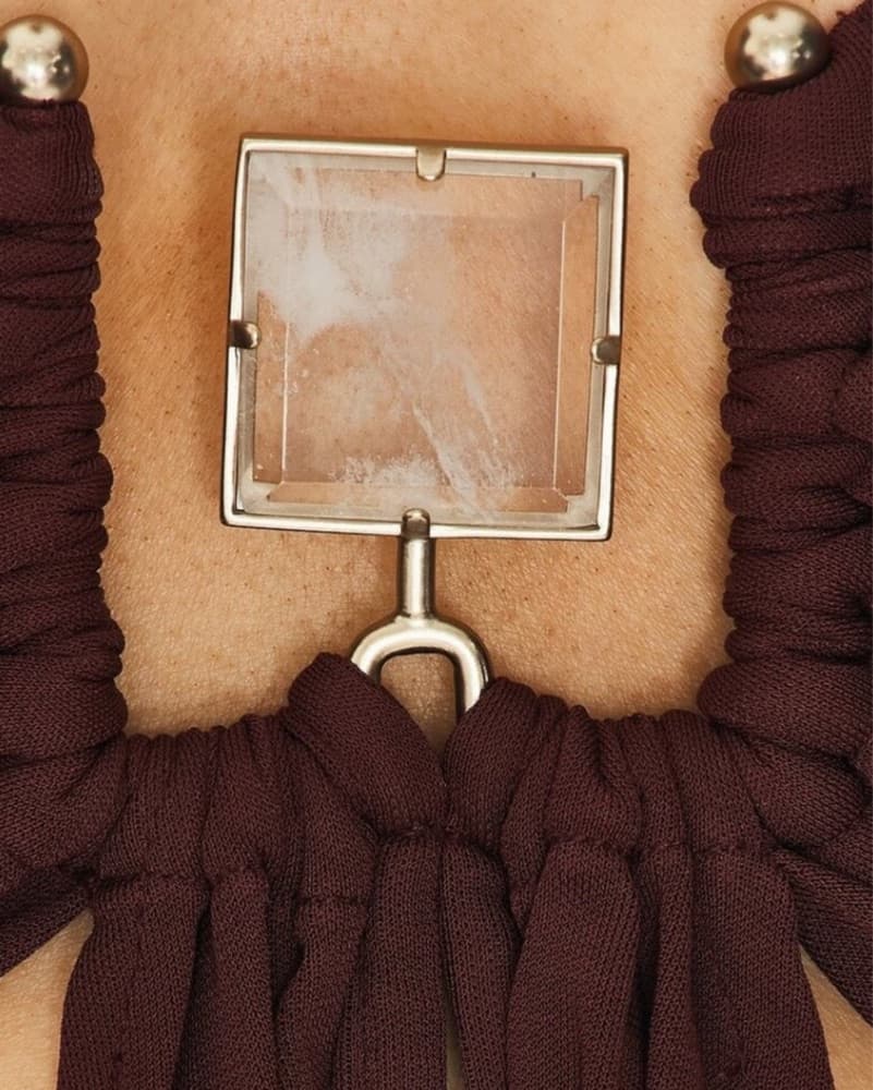 C Esber Bezel Quarts Disconnect Dress - Image 5