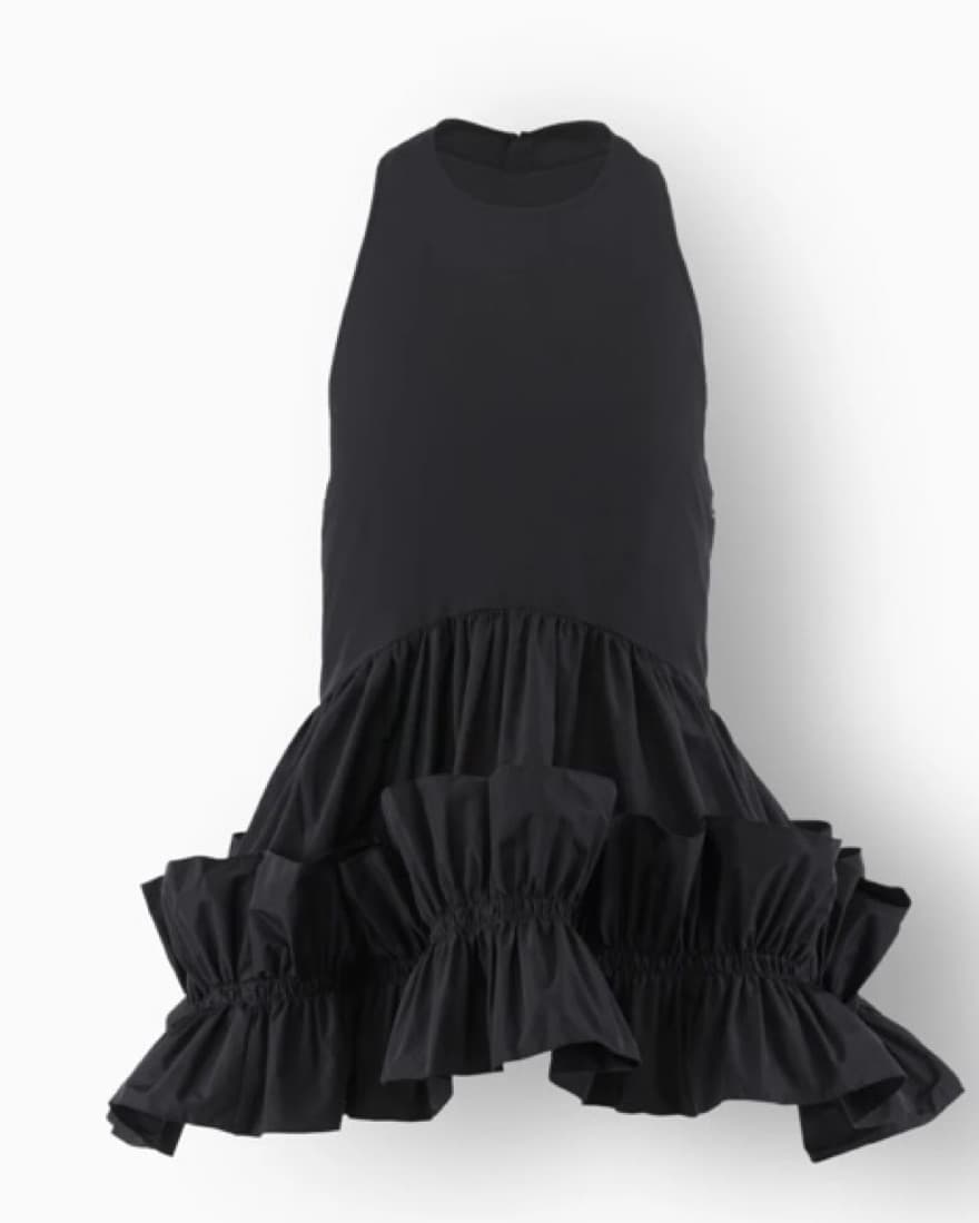 AKNVAS halter neck flounce top / dress - Image 1