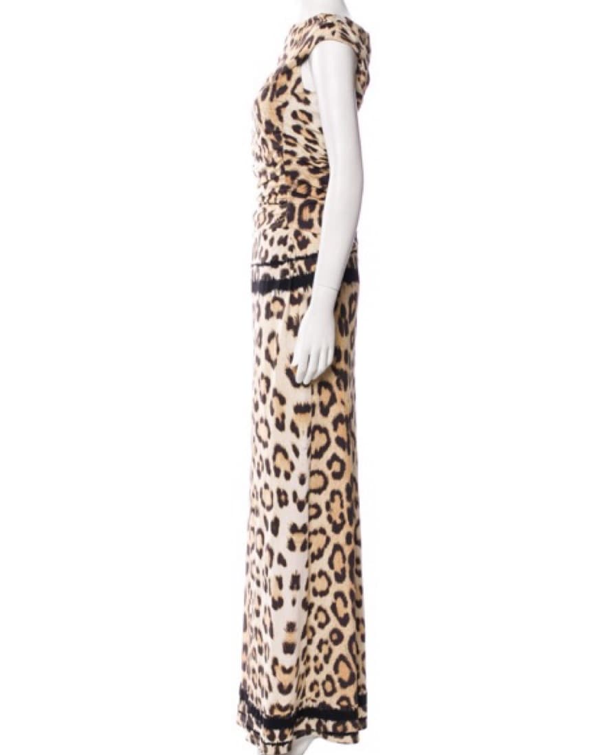 vintage roberto cavalli backless dress - Image 3