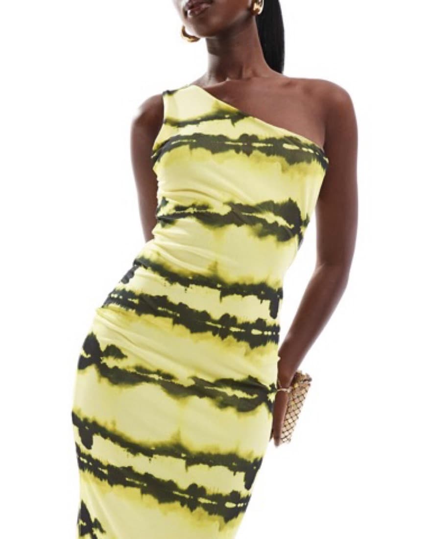 Vibrant Body Con Summer Maxi Dress - Image 1