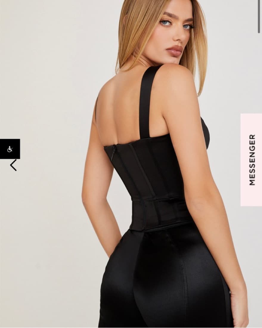 House Of CB - Liberty Black Corset - Image 4