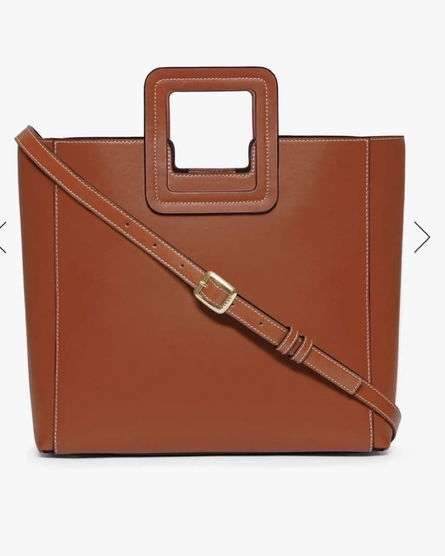 STAUD Leather Top Handle / Crossbody - Image 1