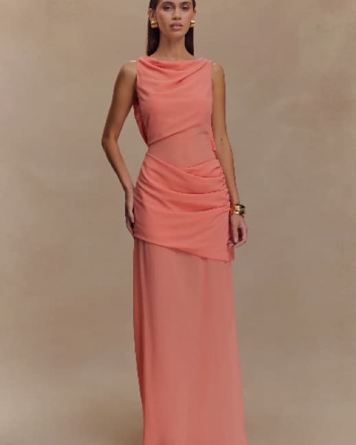 Meshki Coral Dress - Image 1
