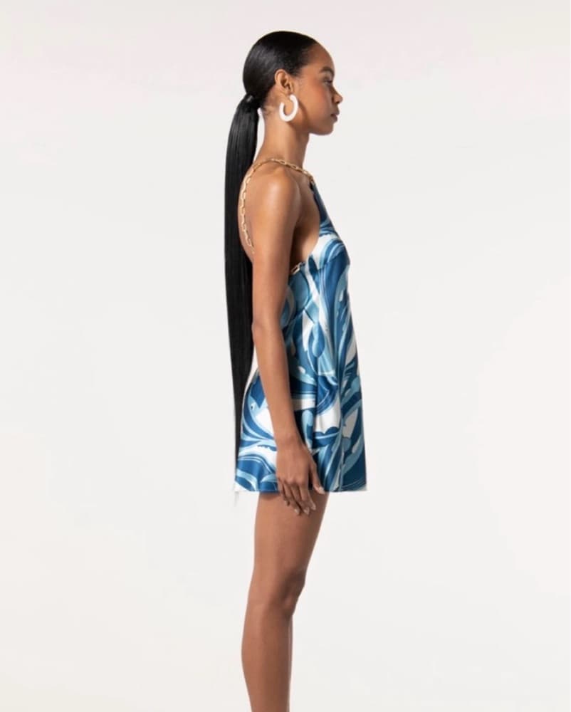 Gult Gaia Minna Graphic Mini Dress - Image 2