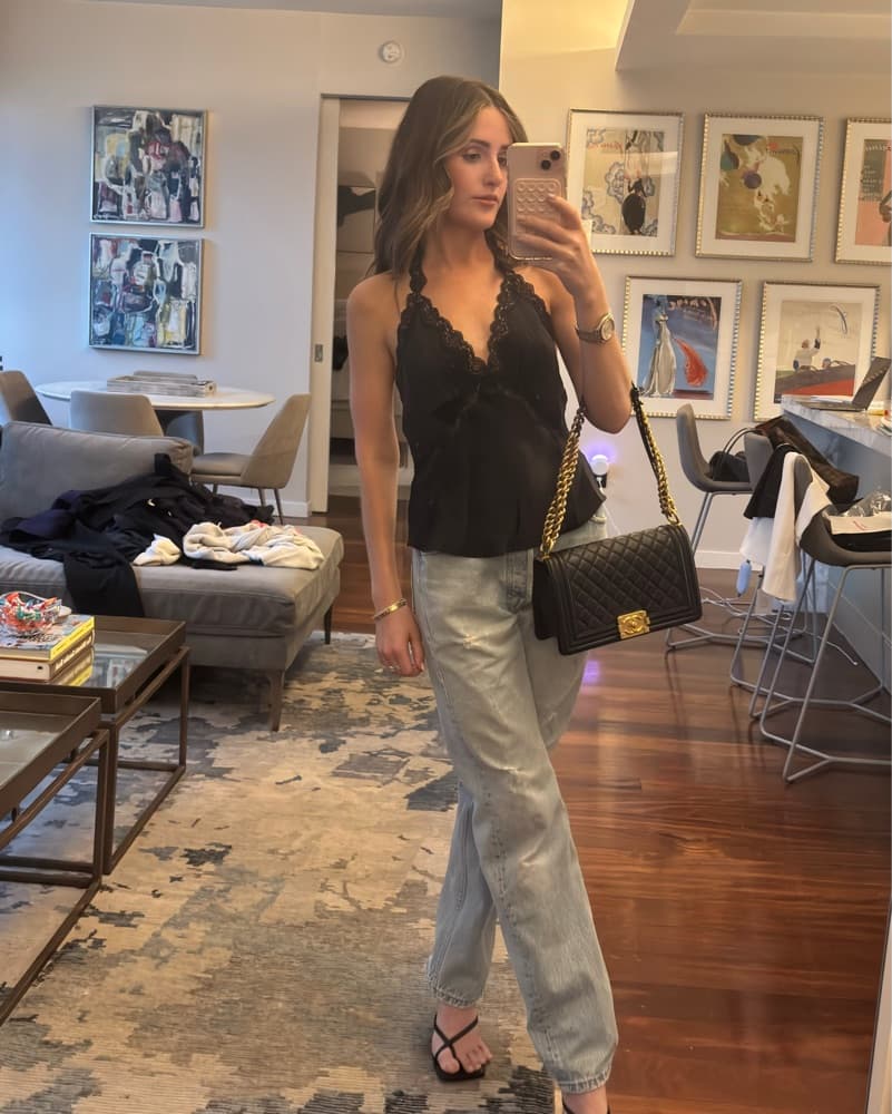 Reformation Monica Silk Halter Top - Image 4