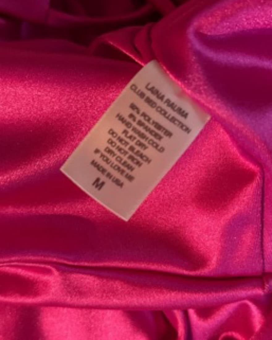 Laina Rauma Magenta/Pink Silk Tie Top  - Image 5