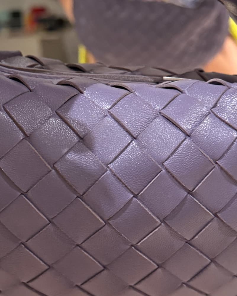 Bottega Mini Jodie Purple Bag - Image 3