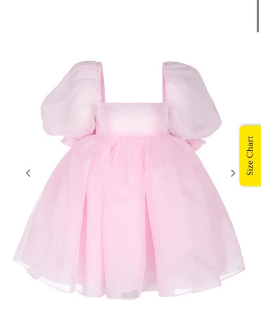 Pink Selkie Puff Dress - Image 2