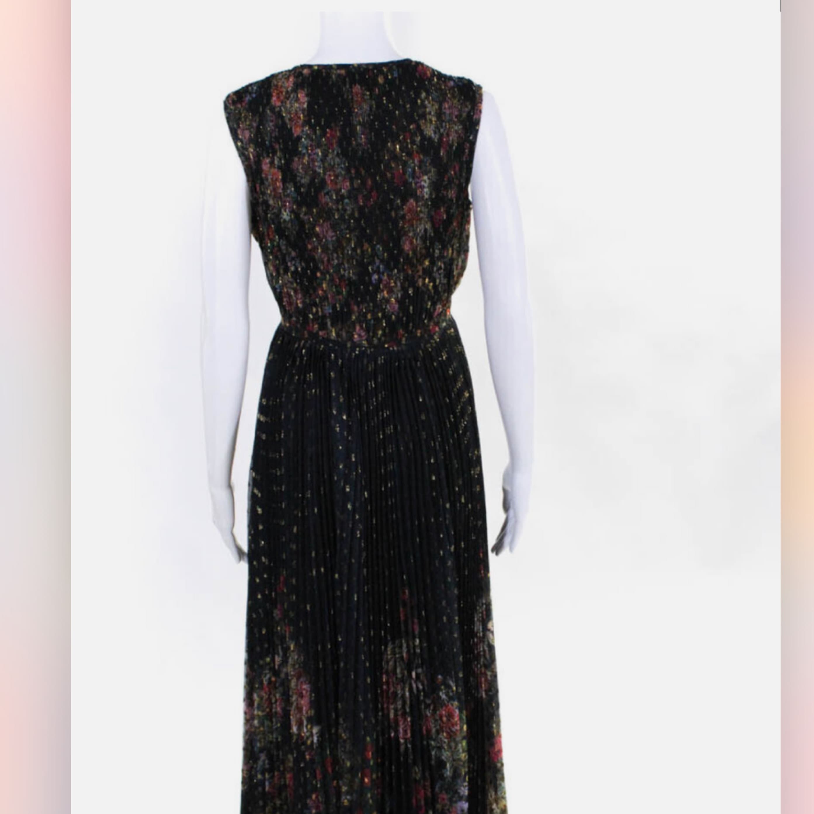 Rococo Sand Womens Black Gown - Image 4