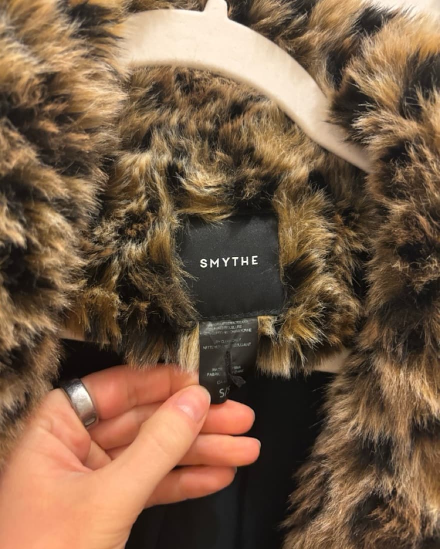 SMYTHE Animal Print Jacket - Image 2