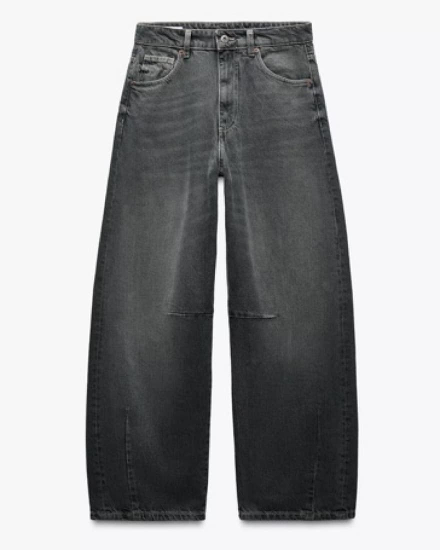 Zara TRF Mid Waist- Baggy Balloon  - Image 1