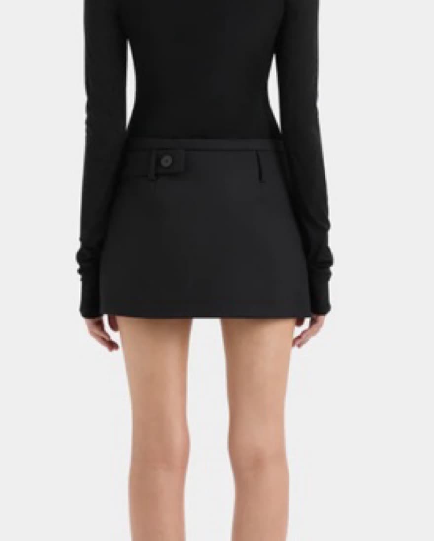 SIR The Label Sandrine mini button skirt - Image 2