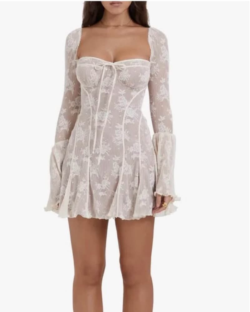 House Of CB Lace Mini Dress - Image 1