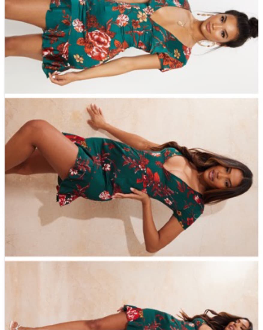 PLT Floral Mini Dress - Image 4