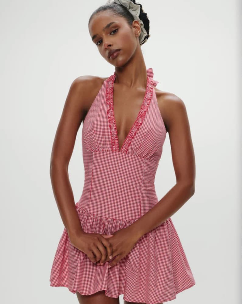 Frankies Bikinis Scout Halter Dress - Image 2