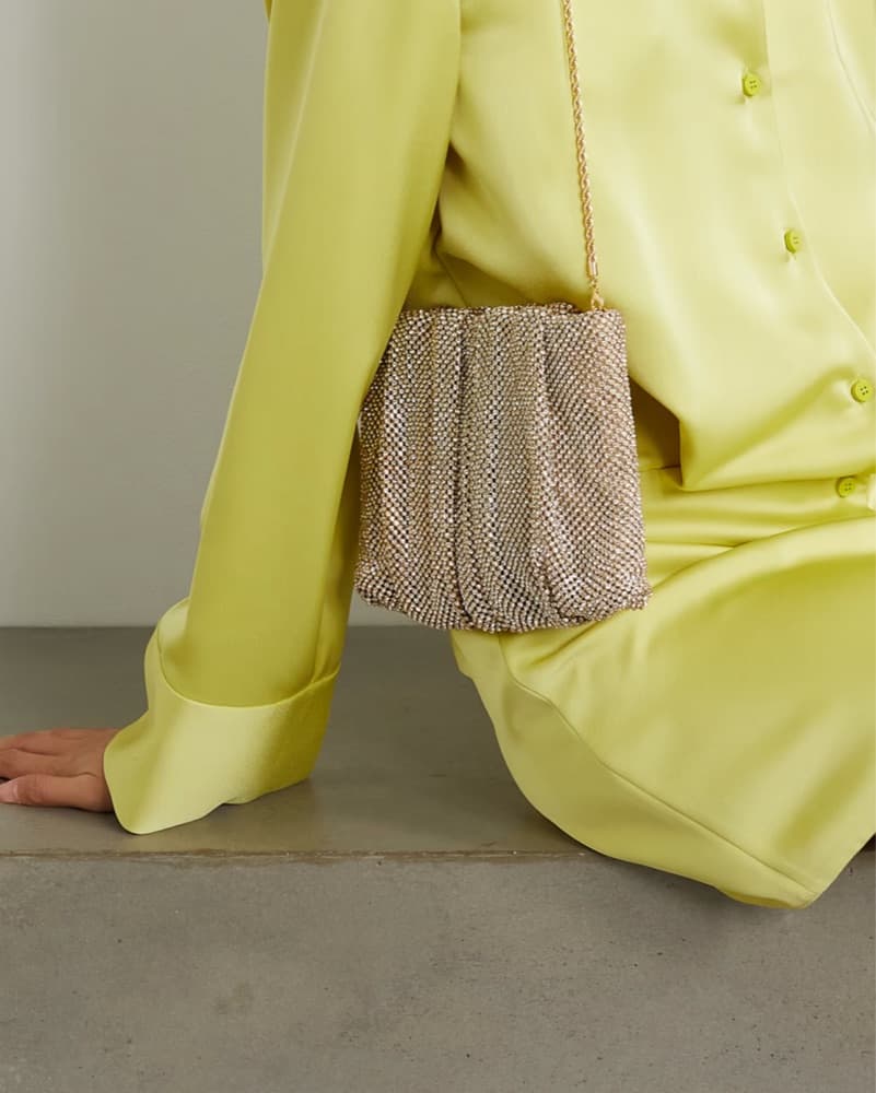 Loeffler Randall Rhinestone Clutch - Image 3