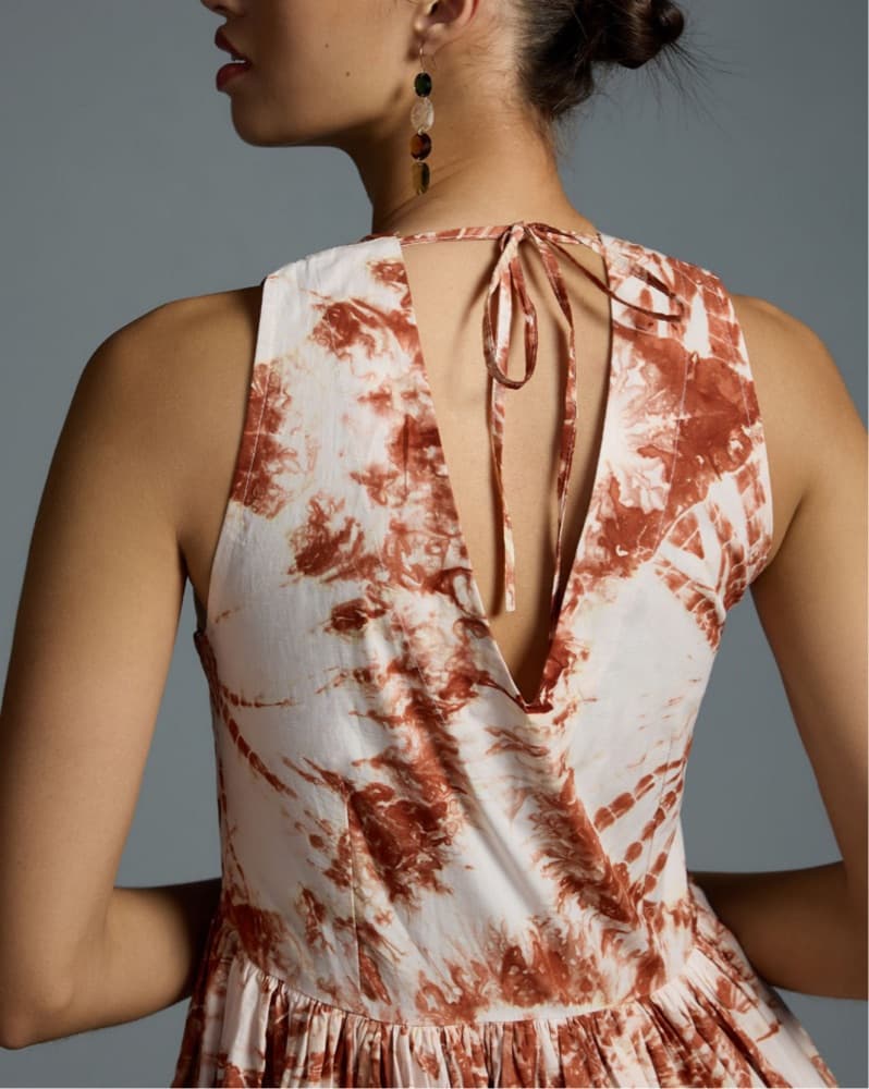 S/W/F Tie-Dye V-Neck Maxi Dress - Image 2