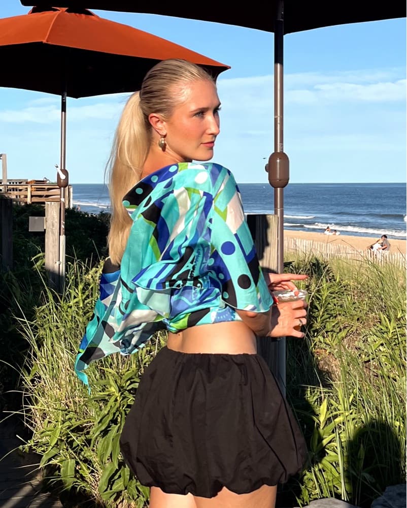 Pucci Silk Top - Image 2